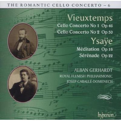 The Romantic Cello Concerto Vol.06 - Henri Vieuxtemps,Eugène Ysaye, CD, 0034571177908