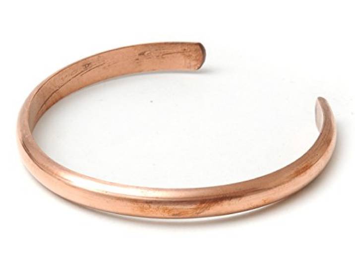 Berk Eenvoudige koperen armband.