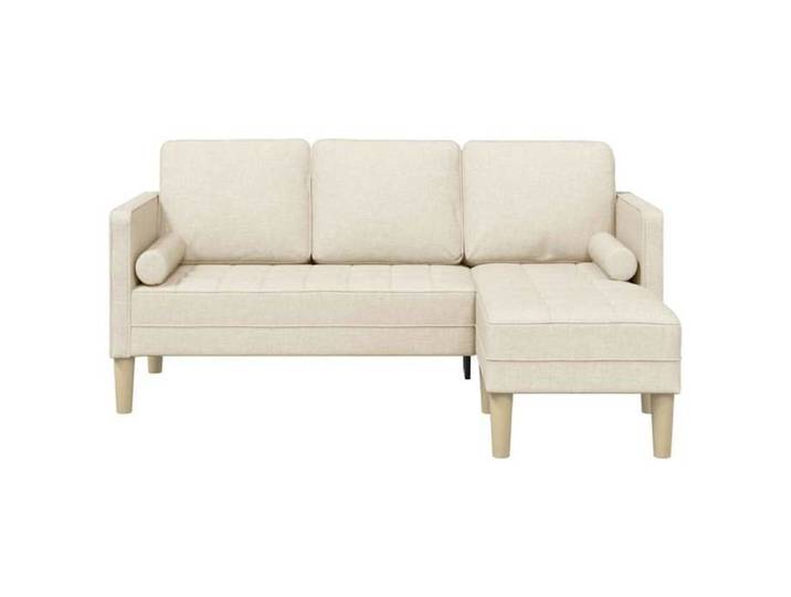Beige SOFA - Moderne - Ensemble de canapés - pour salon/bureau - avec coussin Lin Polyester C1037