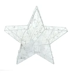 20 LED Weihnachtsstern Adventsstern Stern Weihnachtsbeleuchtung Weihnachtsdeko