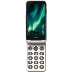 Doro Aurora 21 (13 Mpx), Tastenhandy, Weiss