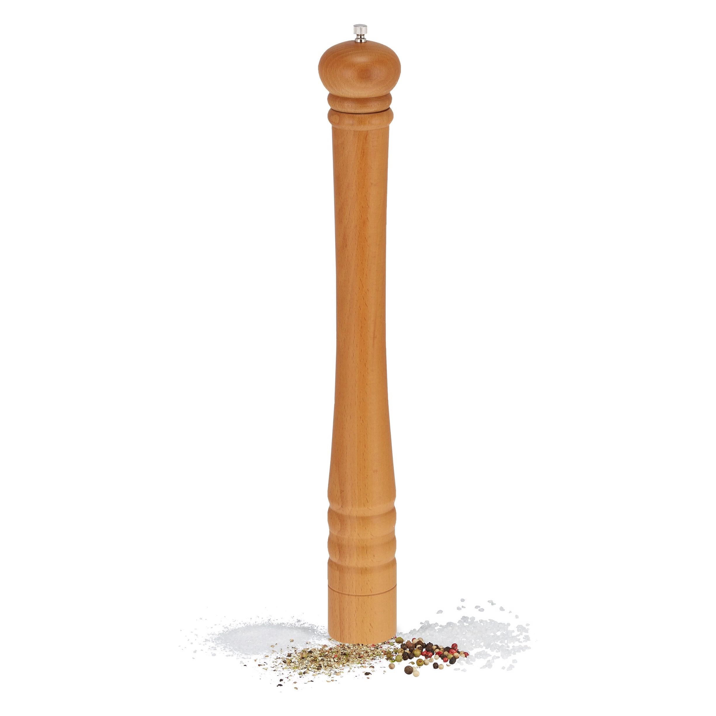 Relaxdays Gewürzmühle (Pfeffer, Salz) (4052025889739)
