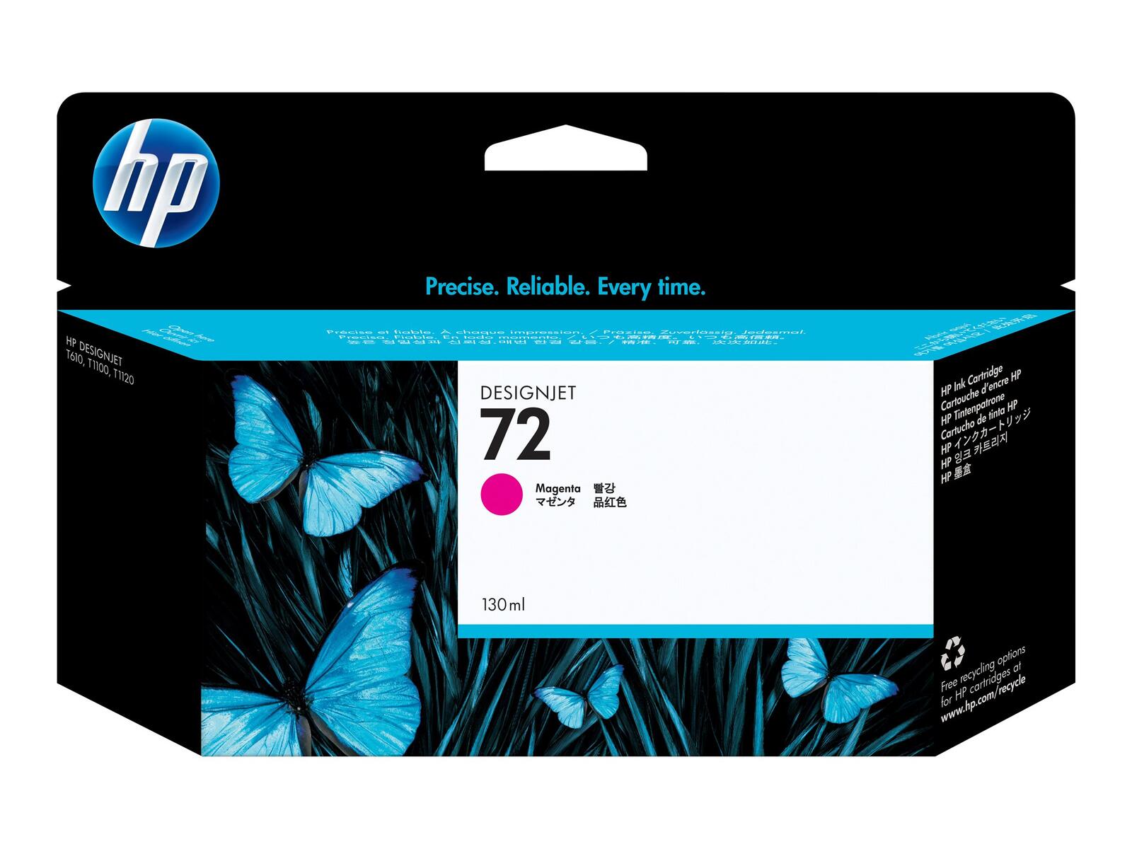 HP Inc. HP Original 72 Druckerpatrone - magenta (C9372A)