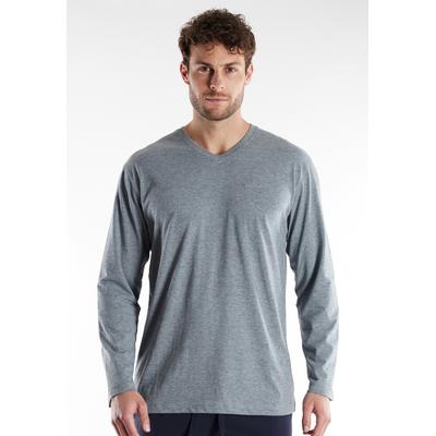 T-Shirt GÖTZBURG, Herren, Gr. L, grau, Single Jersey, Obermaterial: 100% Baumwolle, Shirts T-Shirt