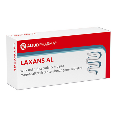 ALIUD Pharma GmbH LAXANS AL magensaftresistente überzogene Tabletten 200 St 10916160