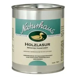 Naturhaus Holzlasur Bernstein transparent - 2,5 l Kanister
