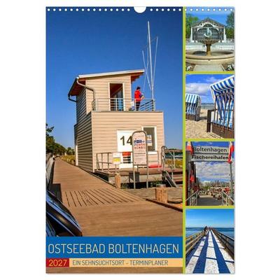 Ein Sehnsuchtsort - Ostseebad Boltenhagen (Wandkalender 2027 DIN A3 hoch), CALVENDO Monatskalender