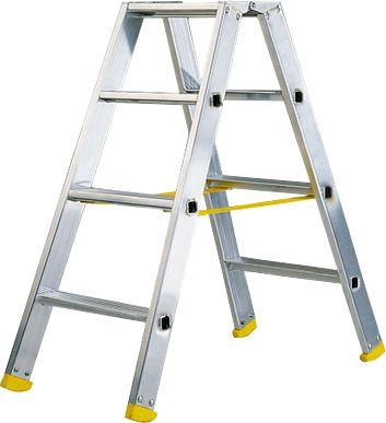 Doppelstufen-Stehleiter MEHRSI®, 4 Stufen, 5 kg