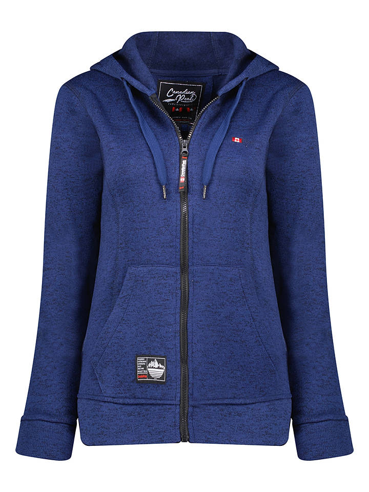 Canadian Peak Fleecejacke in Dunkelblau - S