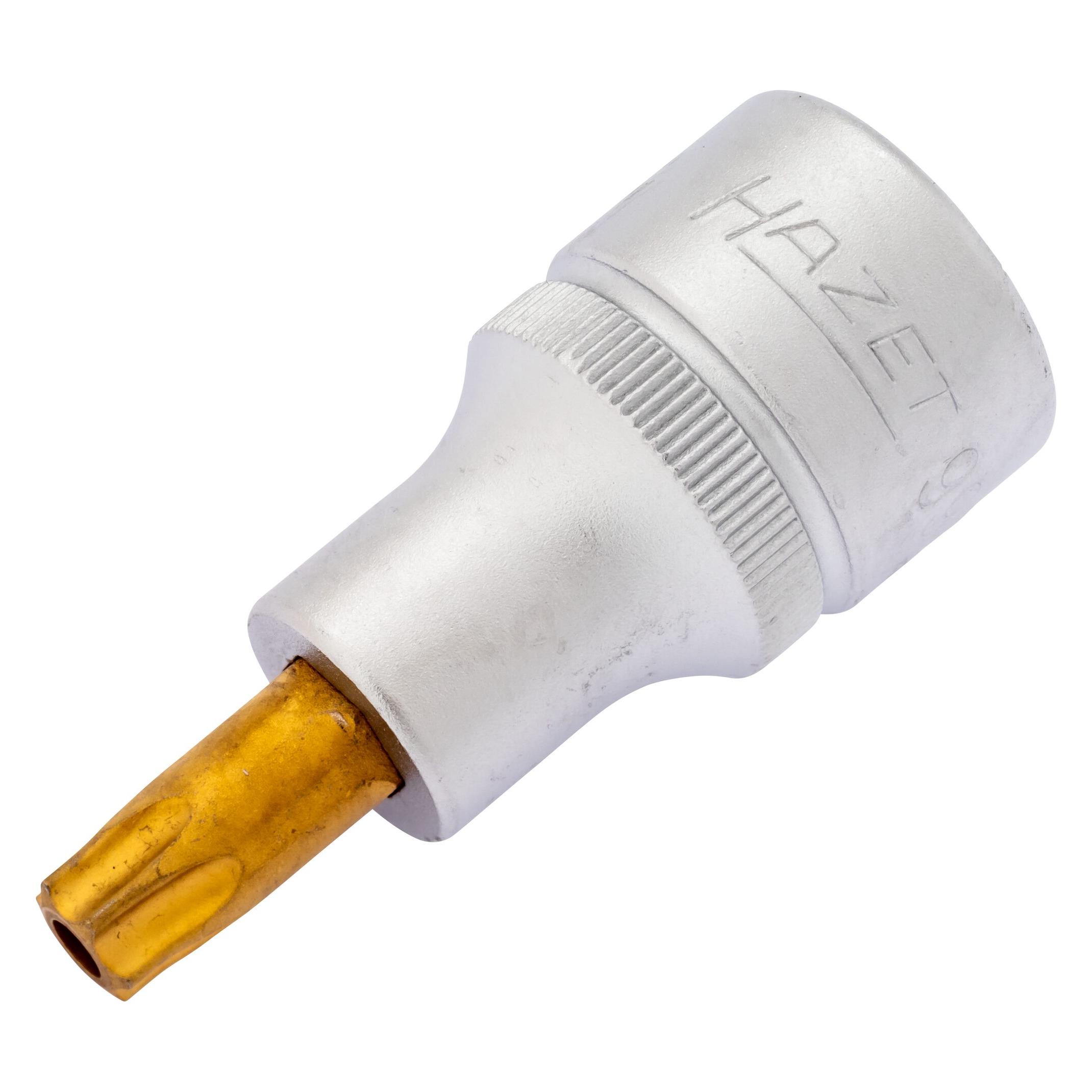 Hazet Schraubendreher-Steckschlüsseleinsatz TORX 992-T45H Vierkant12,5 mm (1/2 Zoll) Tamper ... (992-T45H)