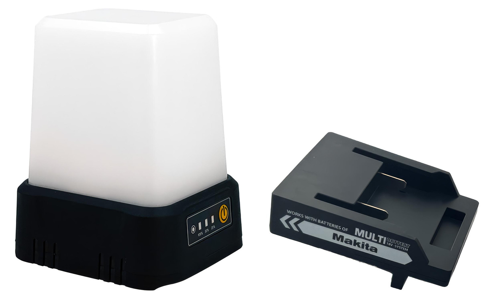 Northpoint LED-werkverlichting 1600lm, 360 graden verstelbaar, geschikt voor 18V Makita accu's