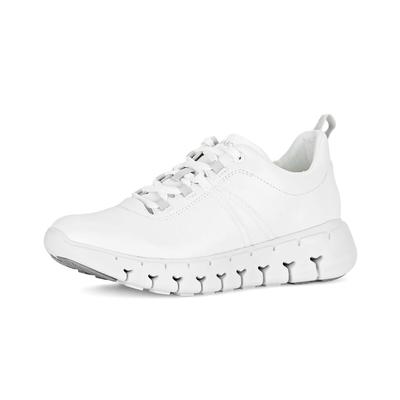 Sneaker GABOR "Sneaker low", Damen, Gr. 36, weiß, Schuhe Sneaker