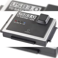 Renkforce Festplatten Adapter [1x USB 3.2 Gen 1 Stecker A (USB 3.0) - 1x IDE-Buchse 40pol RF-3833988