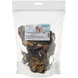 Wild & Fein Straußenhals, 300 g - fettarmer Kauartikel für Hunde