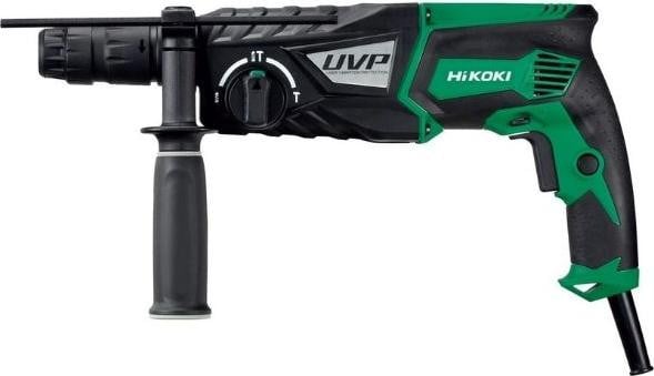 HiKOKI DH28PMY2 SDS Plus boormachine, Zwart/Groen, 3 Joule, 1100 omwentelingen per minuut