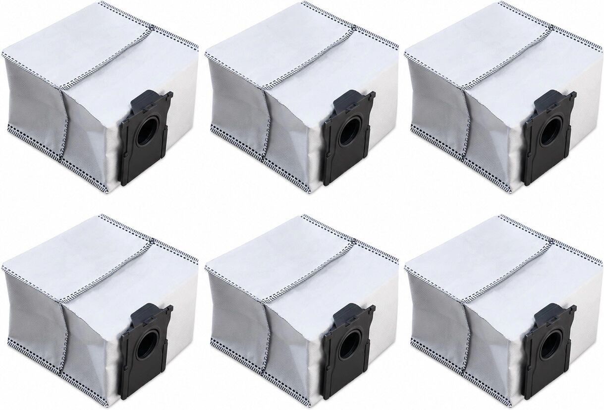 INF Sacs d'aspirateur pour Dreame X40 - pack de 6 (Blanc)