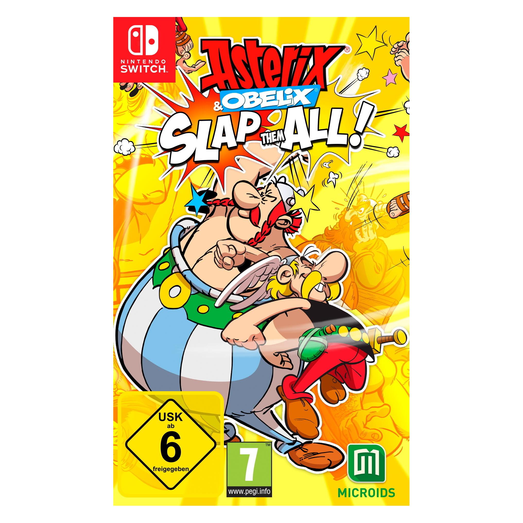 Microids Asterix and Obelix: Slap them All! (Switch, Switch Lite, Switch OLED, ES, FR, IT, Niederländisch) (1180495)
