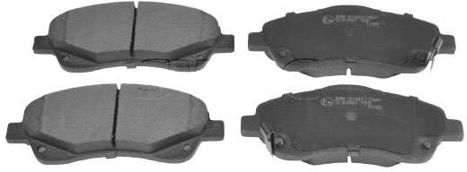 SWAG 81 91 6653 Brake pad set