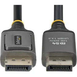StarTech .com DP21V-2M-DP54-CABLE, 2 m, DisplayPort, DisplayPort, Mâle, Mâle, 15360 x 8640 pixels (2 m), Videokabel, Schwarz