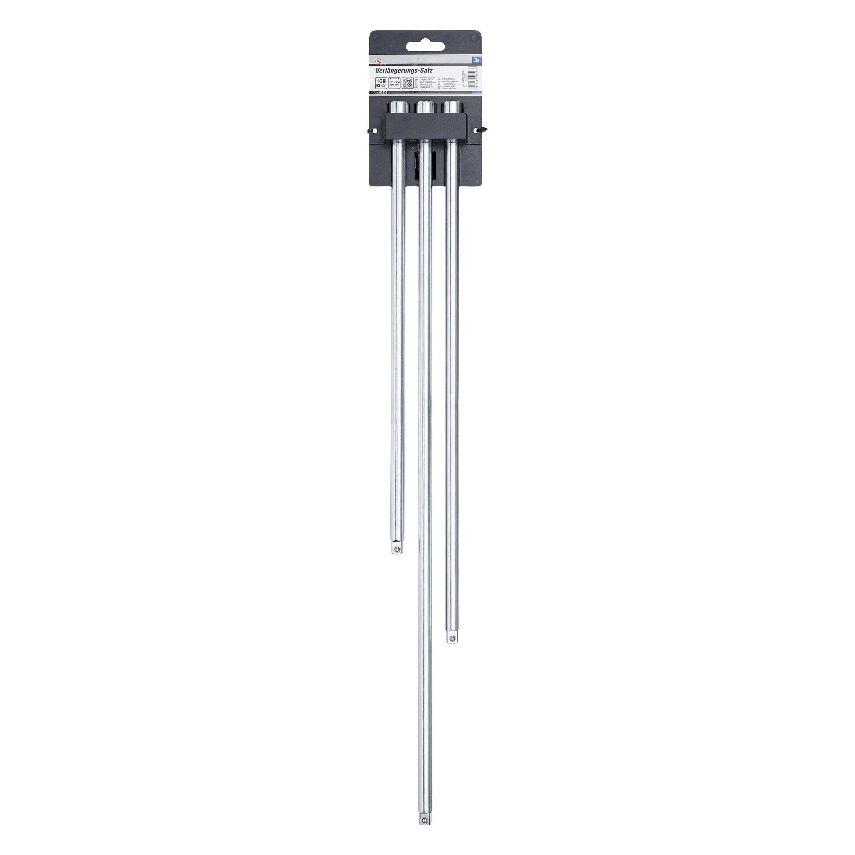 BGS Verlängerungs-Satz 10 mm (3/8") 375 / 450 / 600 mm 3-tlg. (10 mm) (92236)