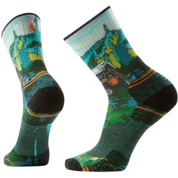 Smartwool, Herren, Sportsocken, Hike Targeted Cushion Trail Trekker (L), Grün, Türkis