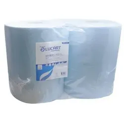 Lucart Putztuchrolle SKYTECH 36x36cm 2-lagig 1000 Blatt XL 2 St./Pack, Haushaltspapier, Blau