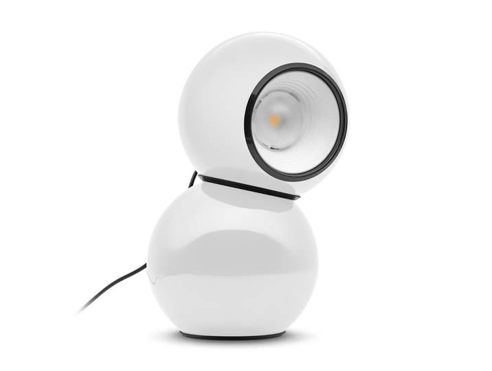 Lampe à poser LED Gravitino, blanche, 24,9 cm - Stilnovo - Salon / séjour - Design - Métal