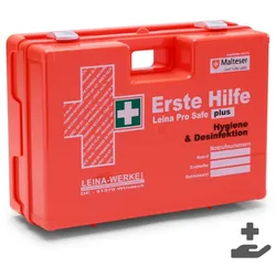 Erste-Hilfe-Koffer nach DIN 13169, Hygiene und Desinfektion