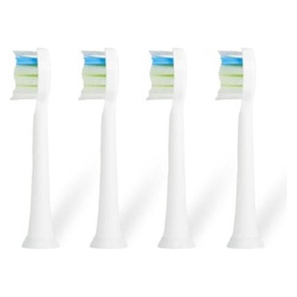 Oromed Oro-Sonic Professionelle Schallzahnbürstenköpfe, weiss, 4 Stück (4x) (49472227)