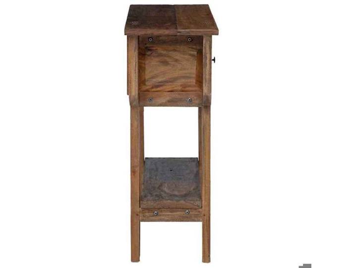[1 pc]Console de Rangement - Brun - Table console/armoire latérale - Bois de récupération mélangé 80x35x808863