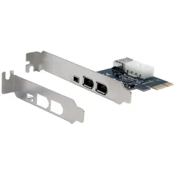 Exsys GmbH PCI-Express FireWire 1394a Karte mit 3+1 Ports (Via), Kontrollerkarte