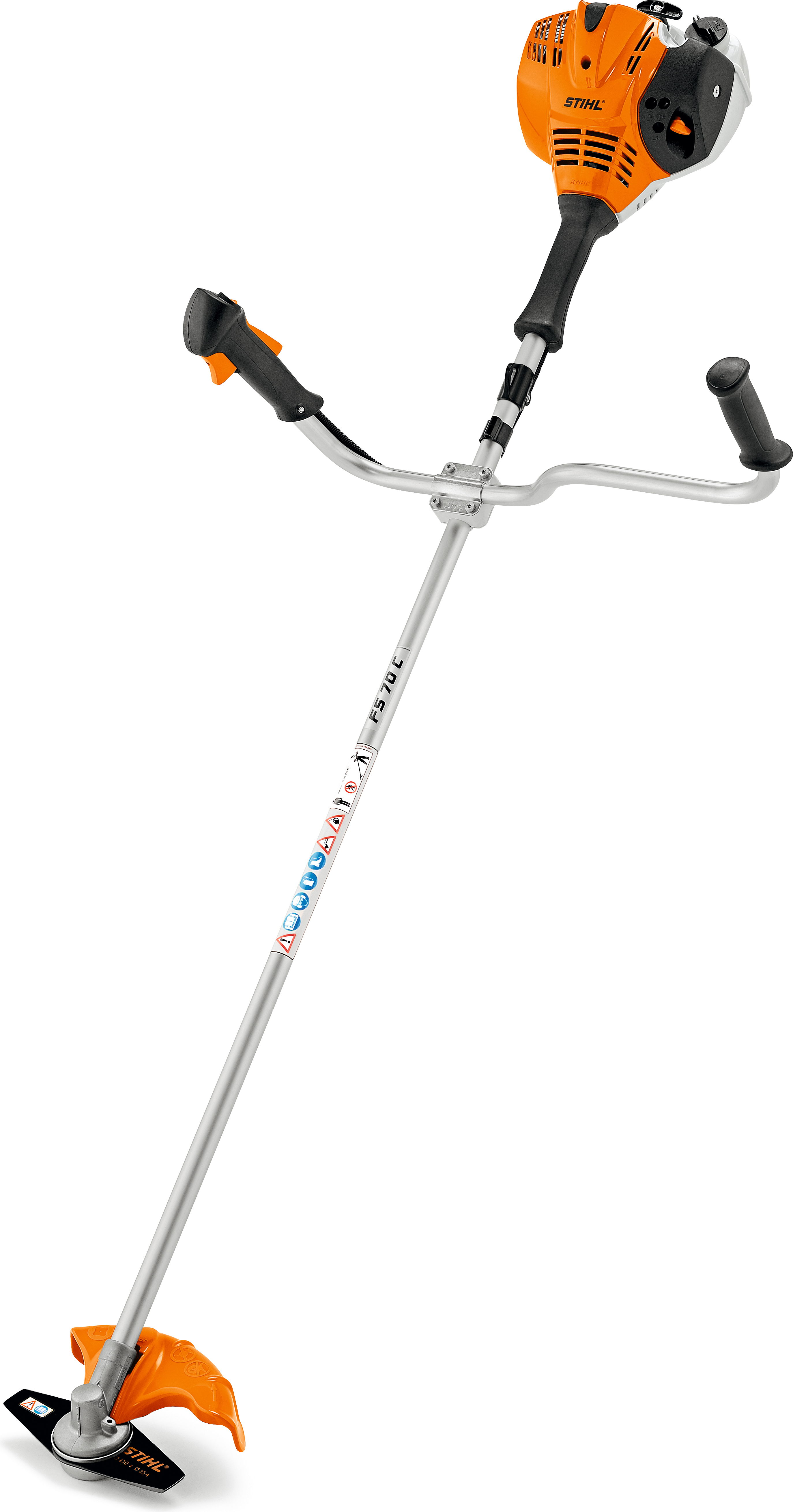 Stihl FS 70 C-E 41442000076 Benzin-Motorsense, 27 ccm Hubraum
