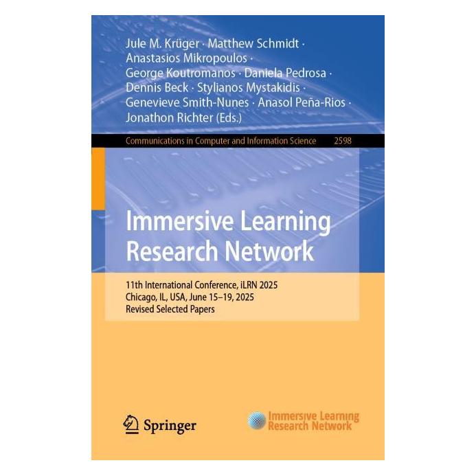 Springer Immersive Learning Research Network (Englisch, Softcover, Anastasios Mikropoulos et al, Matthew Schmidt) (59048080)