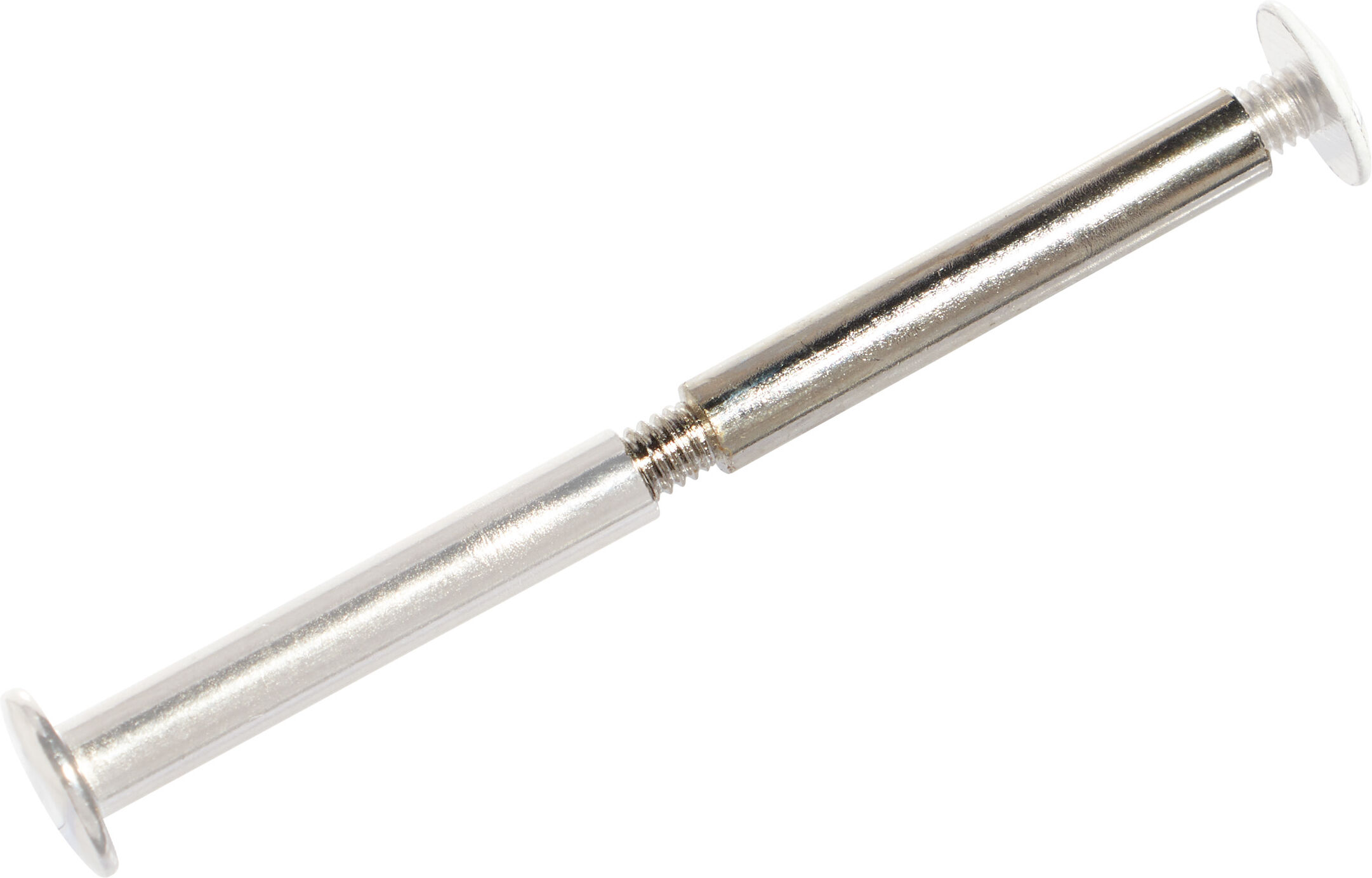 SPRINTIS 100 Unités - Rallonges pour vis reliure M4 nickelé   15 mm, métal, argent