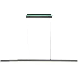 Q SMART HOME LIGHTS LED-Pendelleuchte Q-Arian Alu, Eisen, Stahl & Metall Grau Anthrazit
