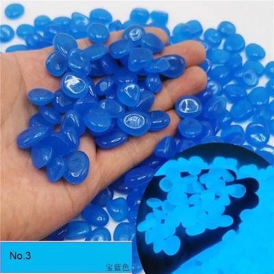Uplifted Goods Luminous Glow Pebbles For Garden And Aquarium Decoration e 100pcs