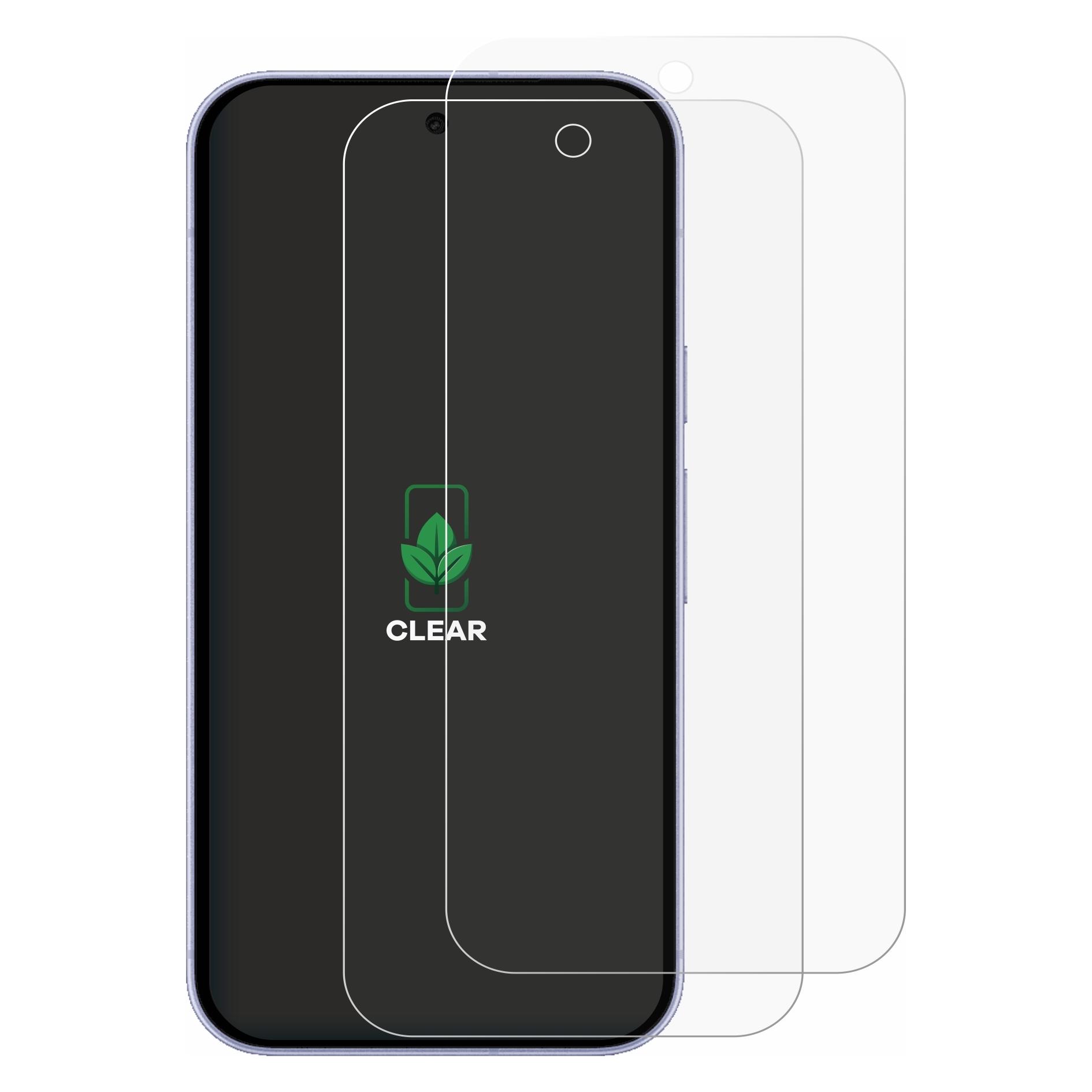 ScreenLeaf Schutzfolie für Google Pixel 11 Displayschutz Display Schutz Folie Klar Transparent (2 Stk., Google Pixel 11) (6164293)