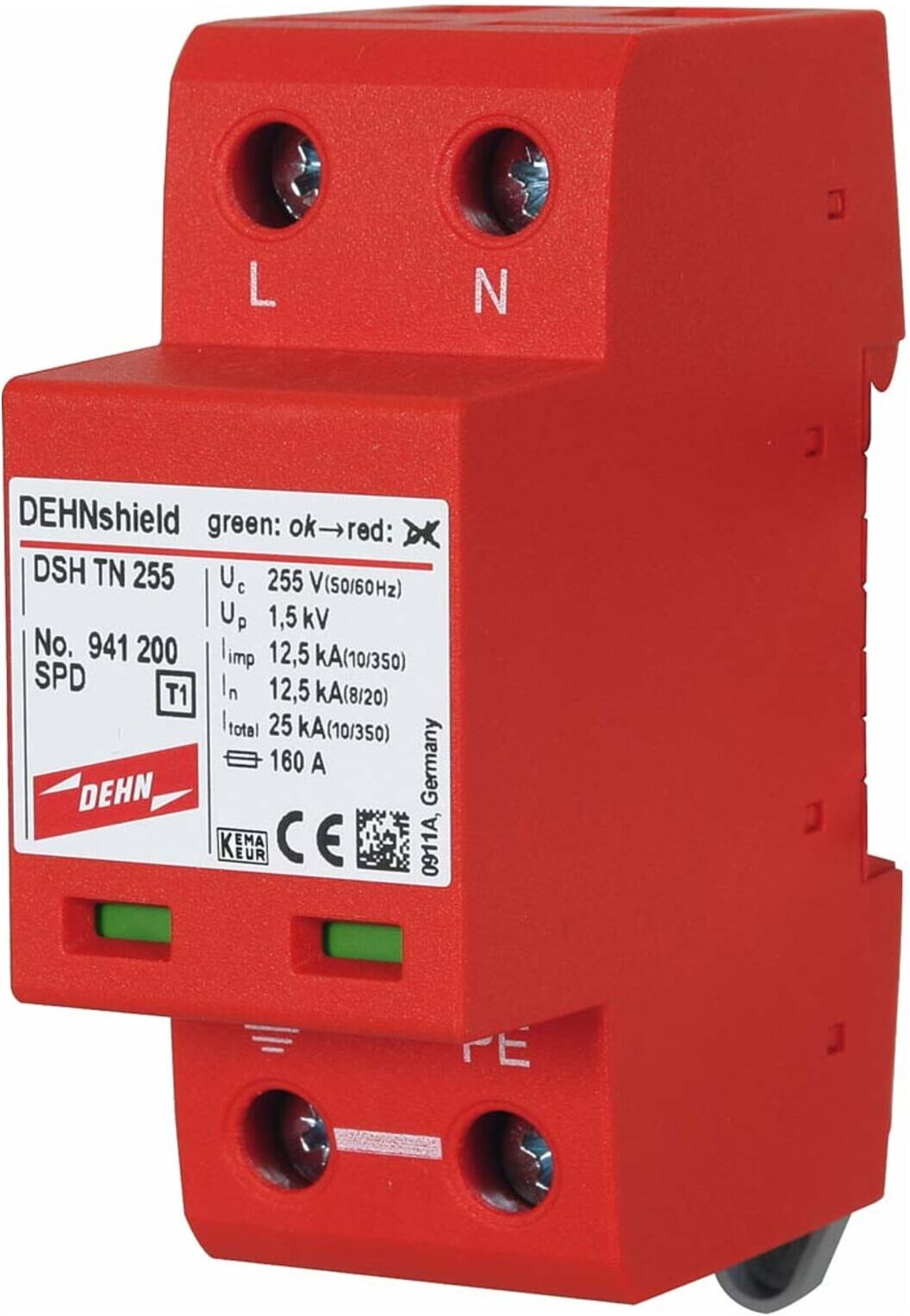 DEHN Kombi-Ableiter TN-Systeme DSH TN 255 ; Dehn & Söhne (941200)