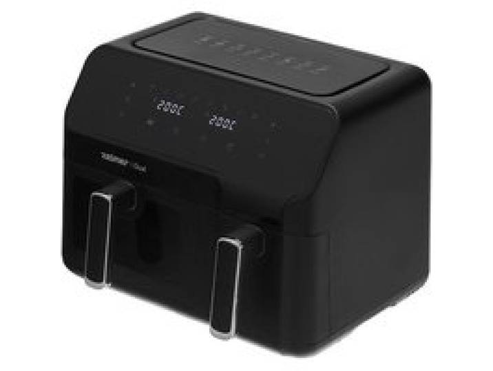 Friteuse à air - ZELMER - ZAF9000 - 5 5 l + 3 5 l - 2700 W - Noir