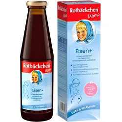 RABENHORST Rotbäckchen Mama Eisen+ Saft 450 ml