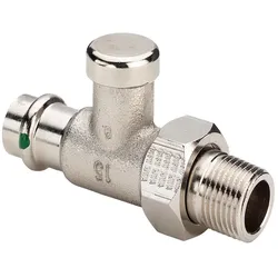 Viega, Rohrverbindungstechnik, Rücklaufverschraubung 2272.2 R 1/2x15mm, RG vn, DG, absp, SC-Con. (Rohrverschraubung)