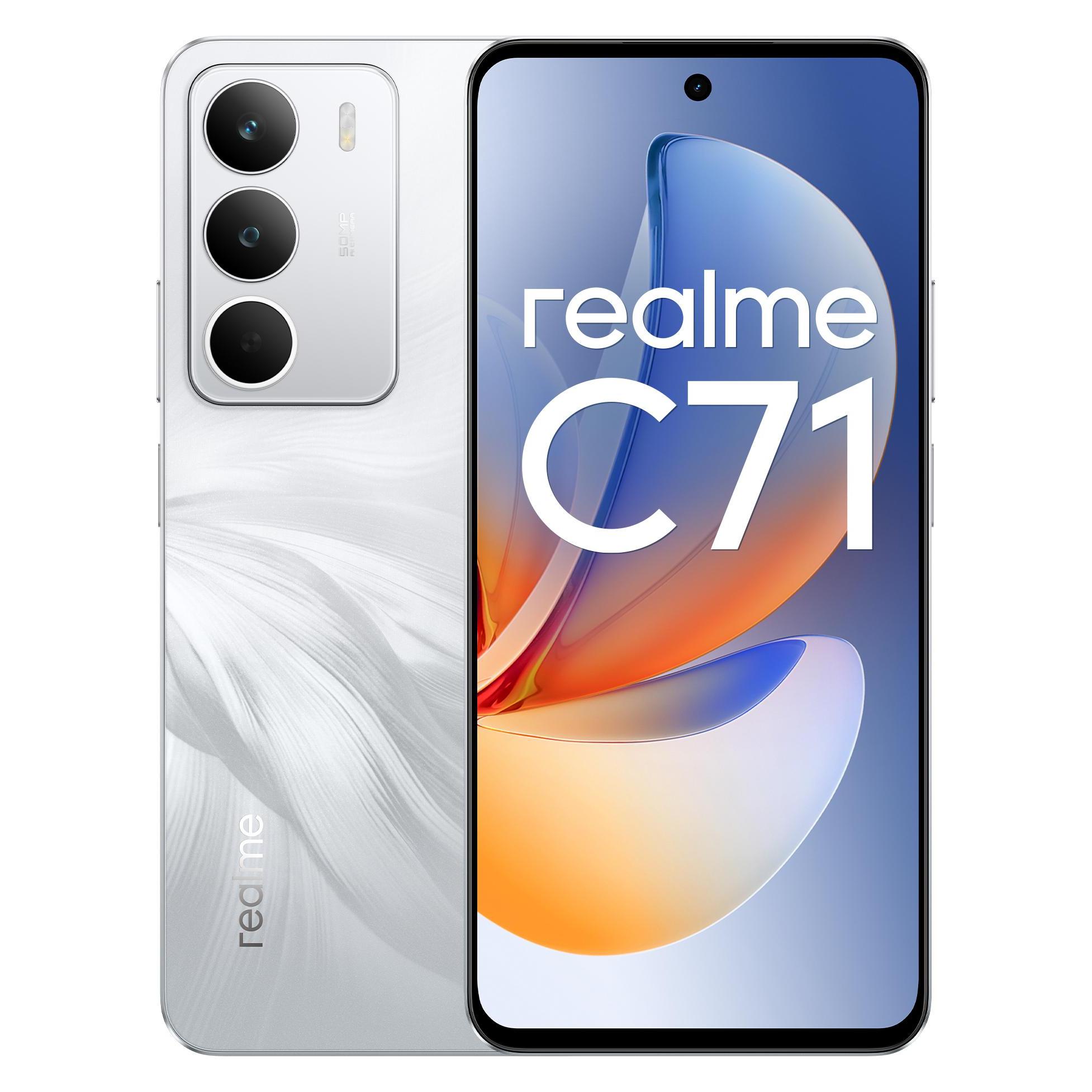 realme C71 4/256GB White Swan (256 GB, White, White Swan, 6.67", Dual SIM, 4G) (RLME_C71)