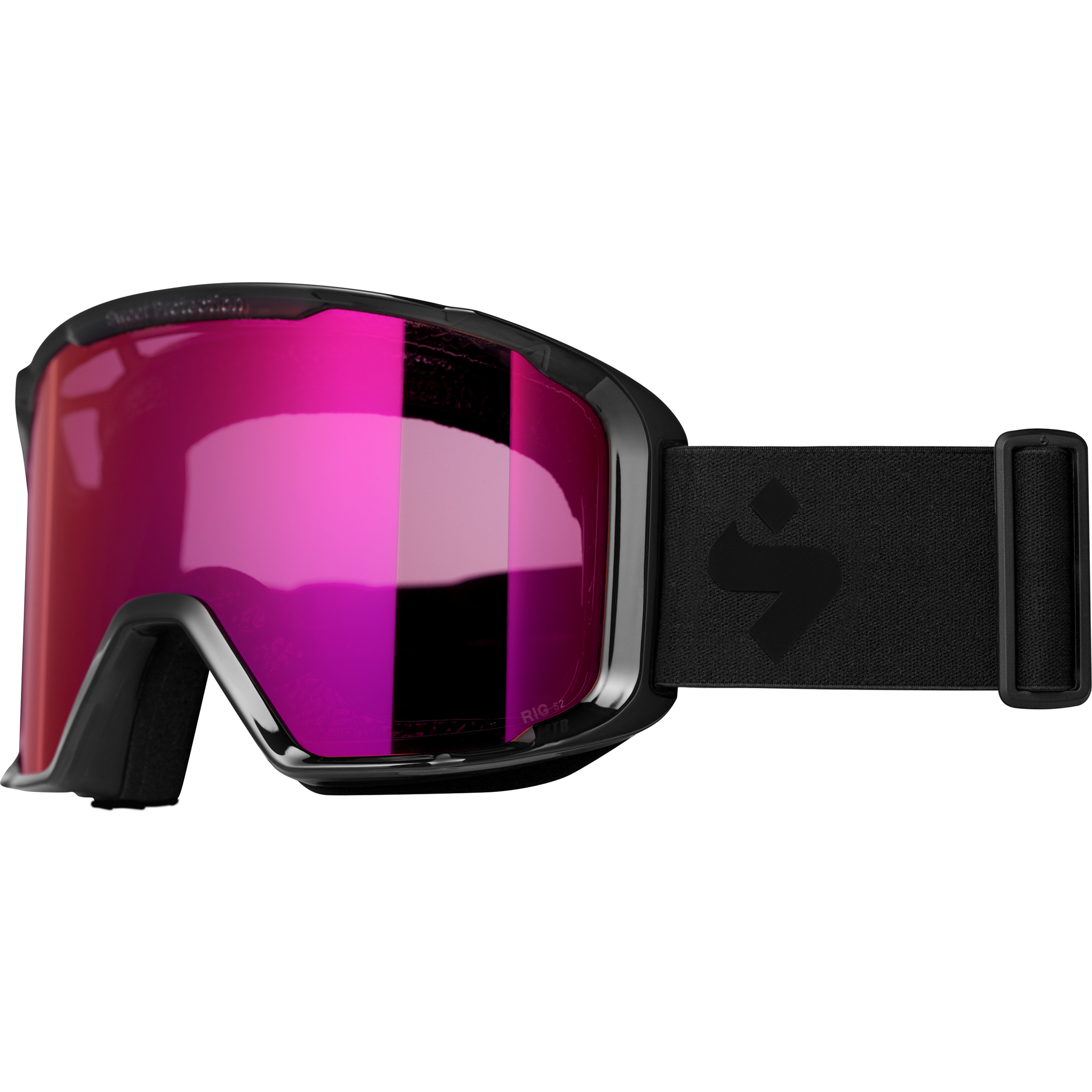 Sweet Protection Durden MTB RIG Reflect Sportbrille Sportbrillen & Sportsonnenbrillen schwarz Mountainbike