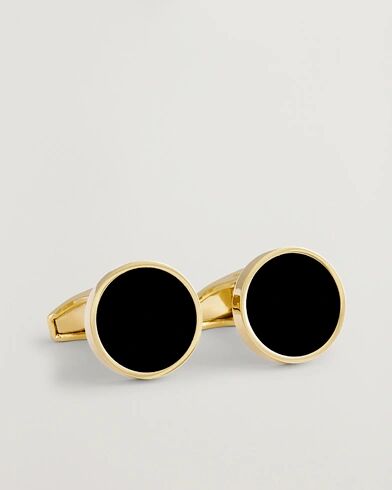 Amanda Christensen Classic Cufflink Gold/Black