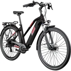 Zündapp Z810 E Bike Damen Trekkingrad ab 165 cm Elektrofahrrad 550 Wh Pedelec Trekking Rad Fahrrad mit 8 Gang und Beleuchtung StVZO