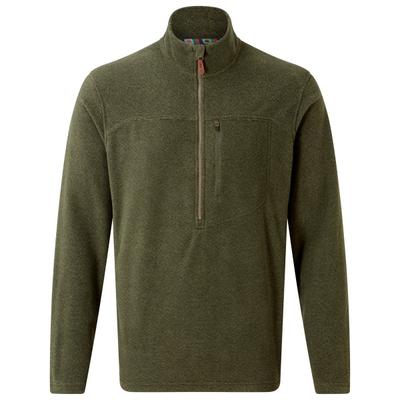 Sherpa - Rolpa Eco Zip Tee - Fleecepullover Gr L oliv