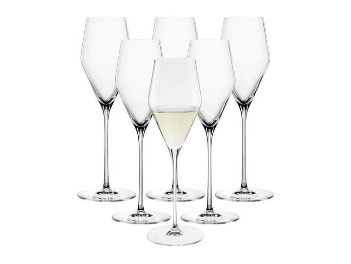 SPIEGELAU Sektglas Spiegelau Definition Champagnerkelch 250ml 6er Set, Glas