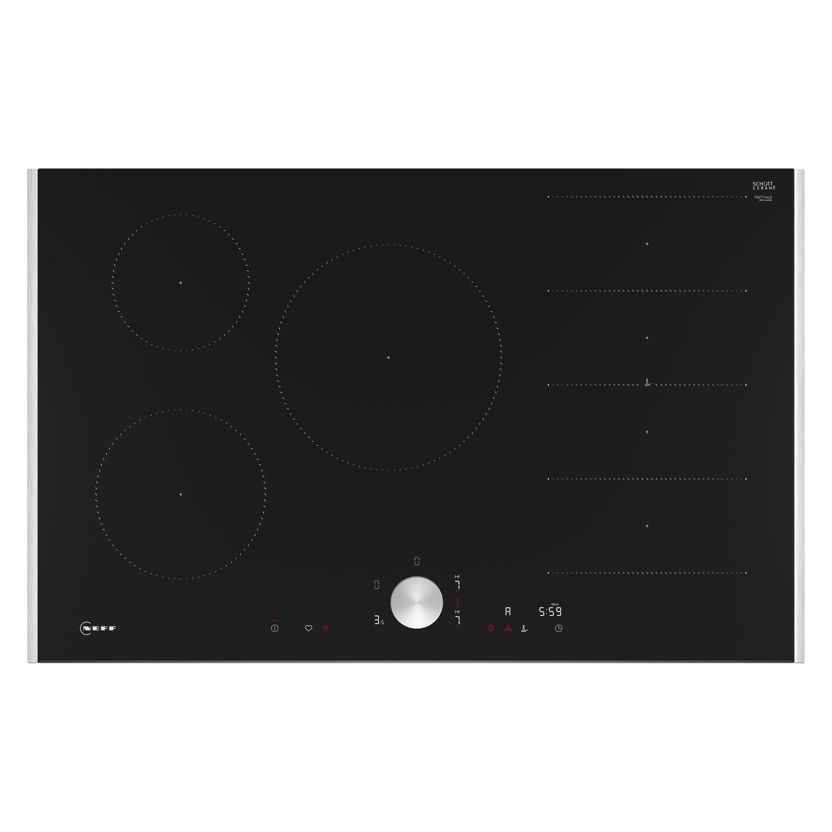 Neff T68TTV4L0 (83 cm, Elektrokochfeld) (T68TTV4L0)