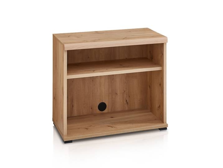 SAN MARINO Büroregal, Material Spanplatte, Artisan eichefarbig