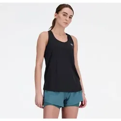 NEW BALANCE Damen T-Shirt Womens Running Tanks/Singlet, Größe L in Schwarz 41250